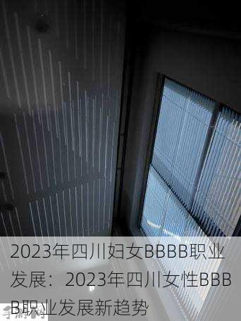 2023年四川妇女BBBB职业发展：2023年四川女性BBBB职业发展新趋势