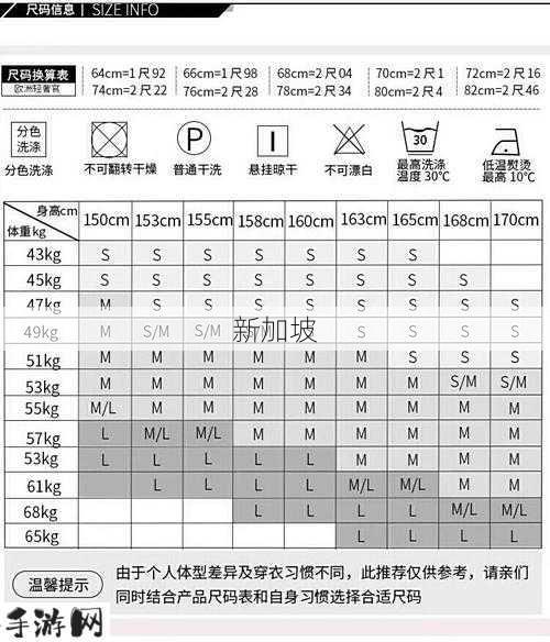 亚洲与欧洲尺码对照手册：精准选购，告别尺寸烦恼